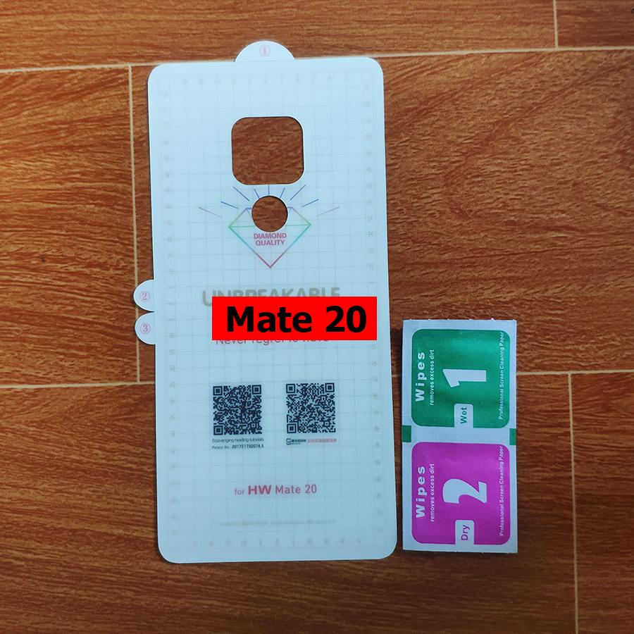 Dán chống xước mặt lưng PPF Huawei Mate 20