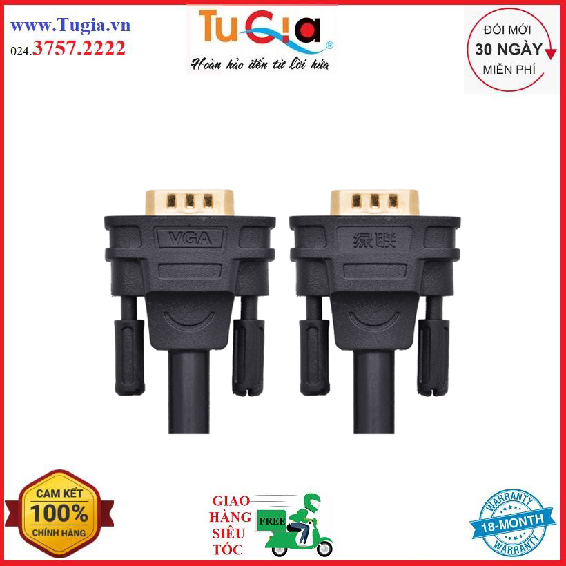 Cáp VGA Ugreen (11632) - 5m - Hàng chính hãng