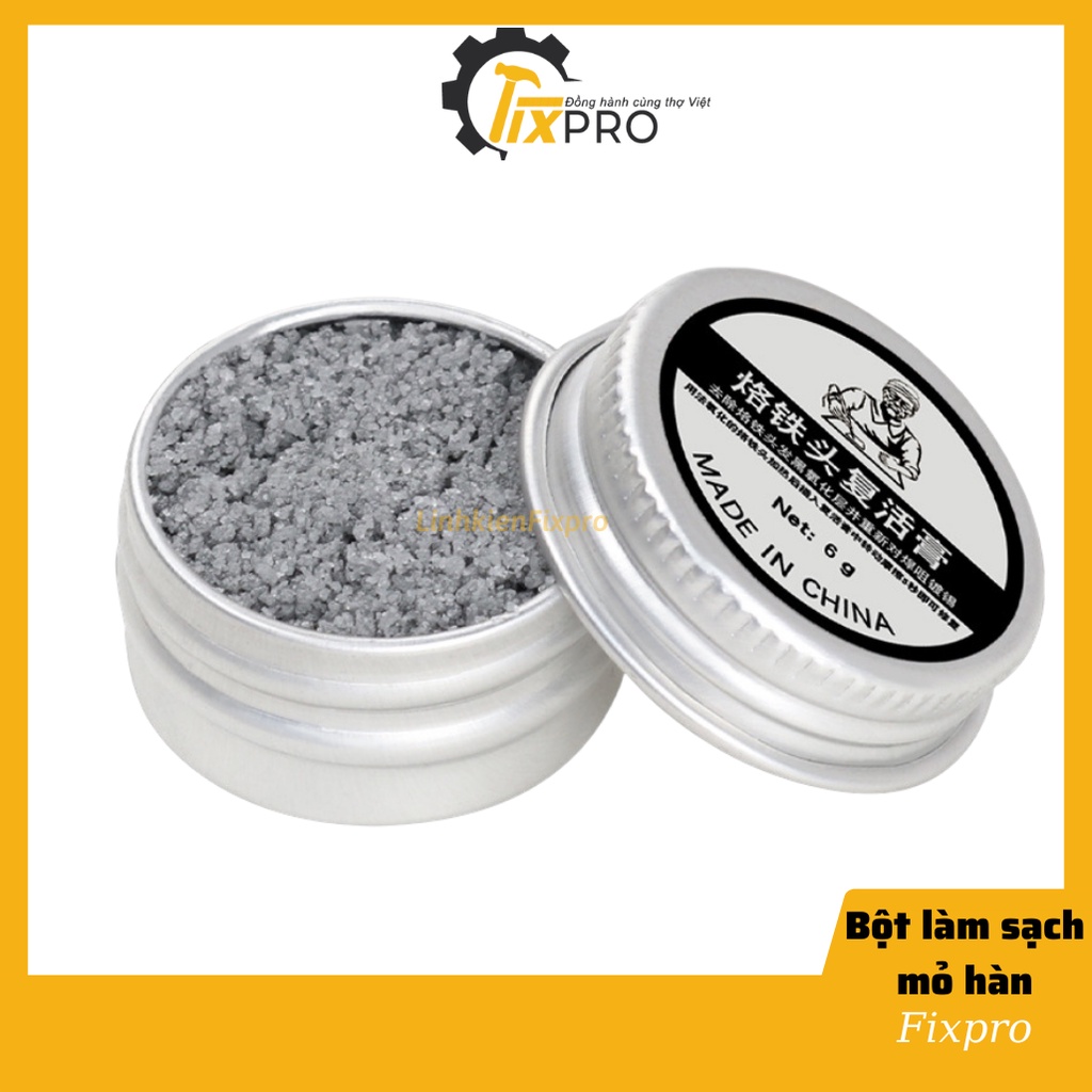 Bột làm sạch mỏ hàn phục hồi mỏ hàn thiếc không chứa chì chất lượng tốt