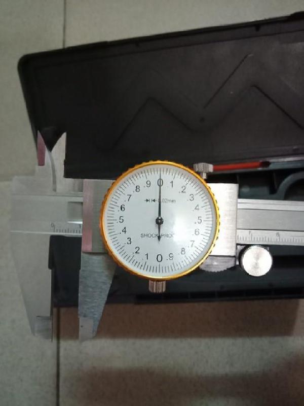 Thước kẹp đồng hồ 150mm bằng thép