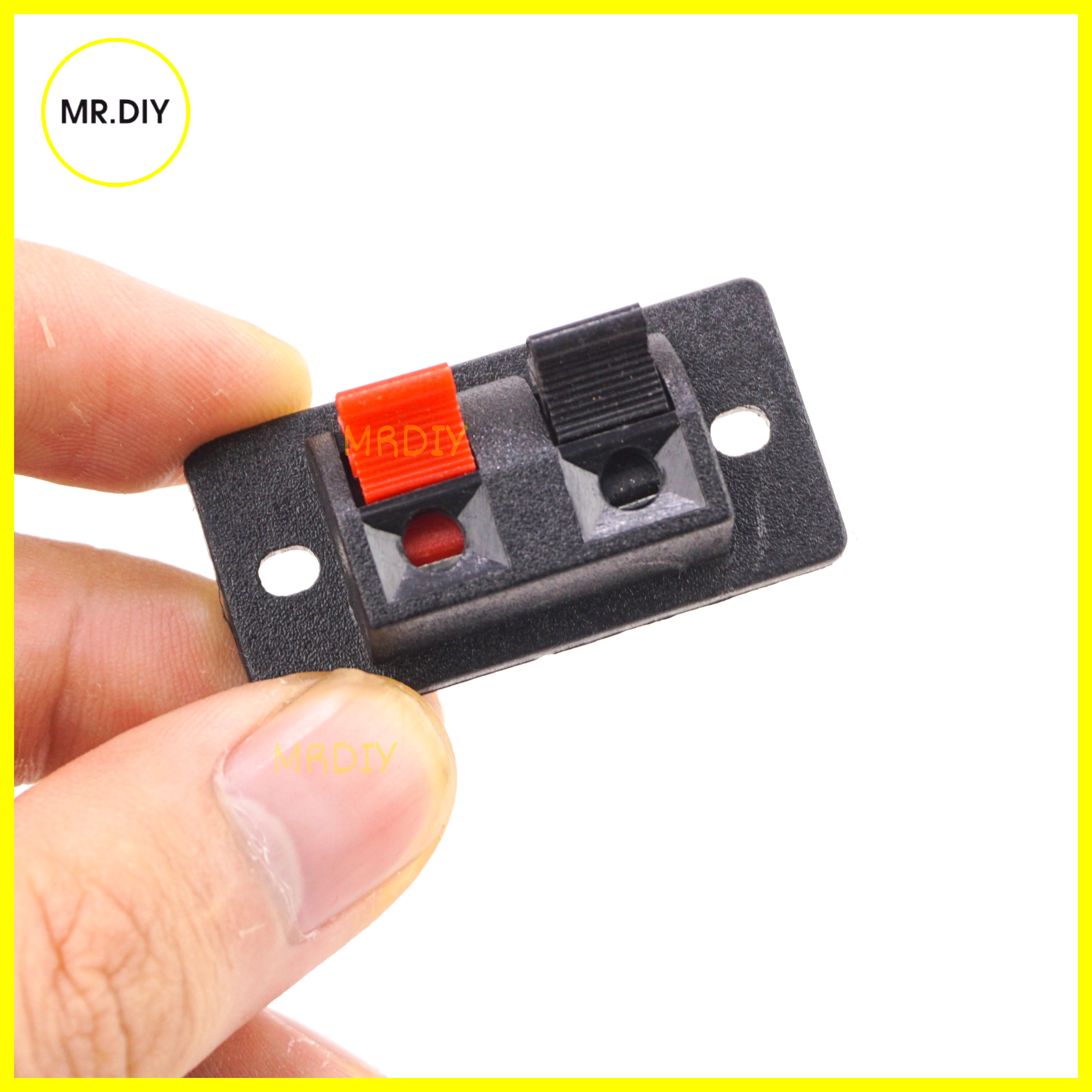 Trạm kẹp dây loa 2P ( Đầu nối dây loa 2P ) 39 x 19mm