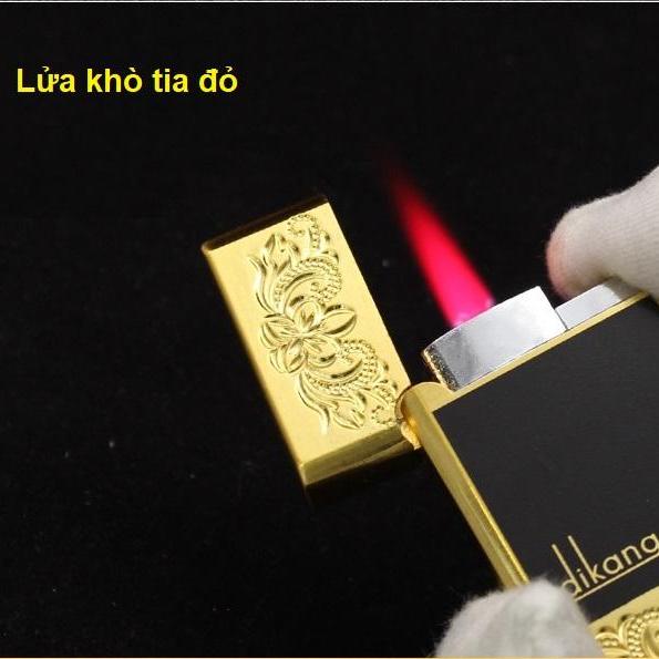 Bật Lửa Gas Khò Dikang Hoa Văn Sang Trọng