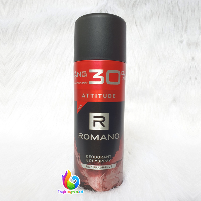 [Tặng Thêm 30%]Xịt Khử Mùi Toàn Thân Romano 150ml