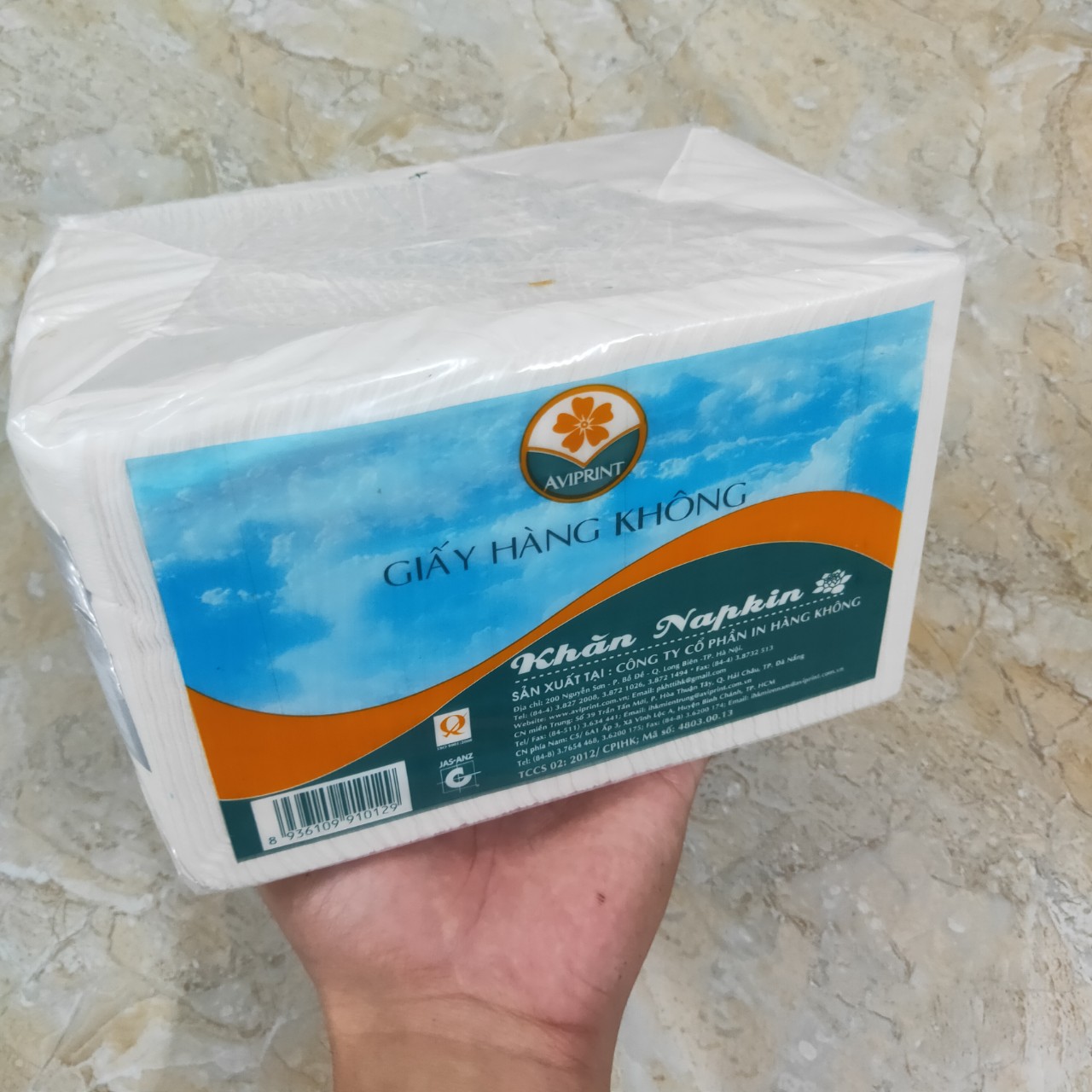 Bịch Giấy ăn Hàng Không khăn NAPKIN