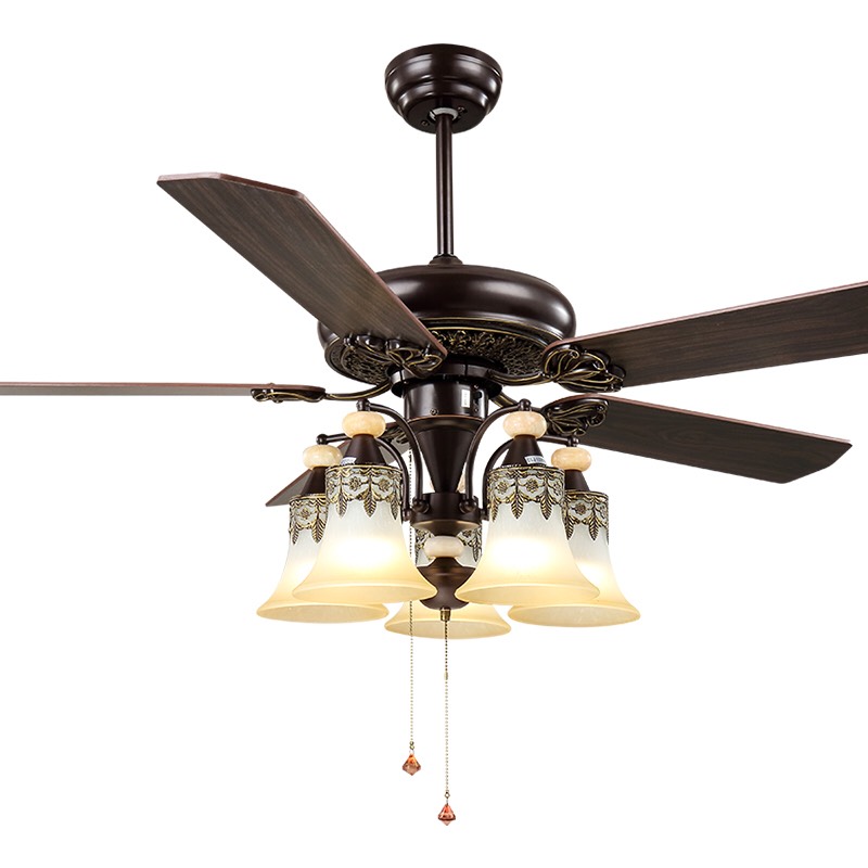 Ceiling fan motor DC, capacity 90W, LED lights, with remote (Remote Control) [warranty 5 years]