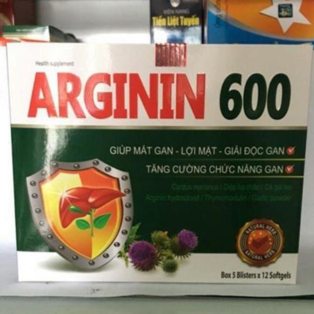 Arginin 600 tăng cường chức năng gan _chinhhang