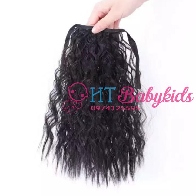 Tóc Giả Bé Gái, Tóc Cột Xù Mì Dành Cho Bé Gái