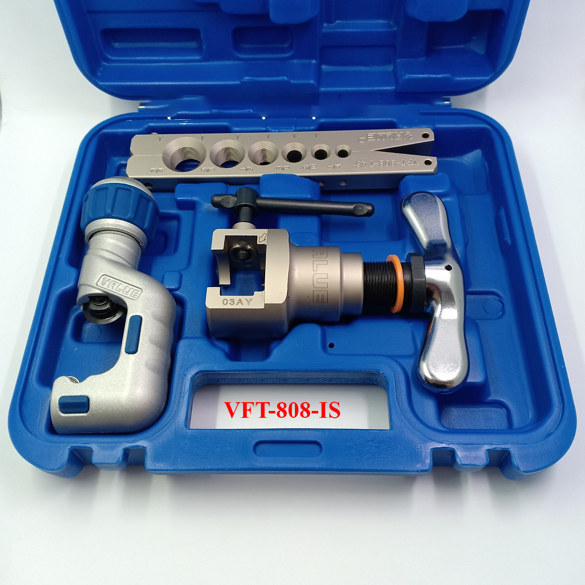 BỘ LÃ LOE ỐNG ĐỒNG LỆCH TÂM VALUE kèm DAO CẮT  VFT-808-IS 1 KẸP  - VFT-808-MIS 2 kẹp (chọn đúng loại khi đặt hàng)