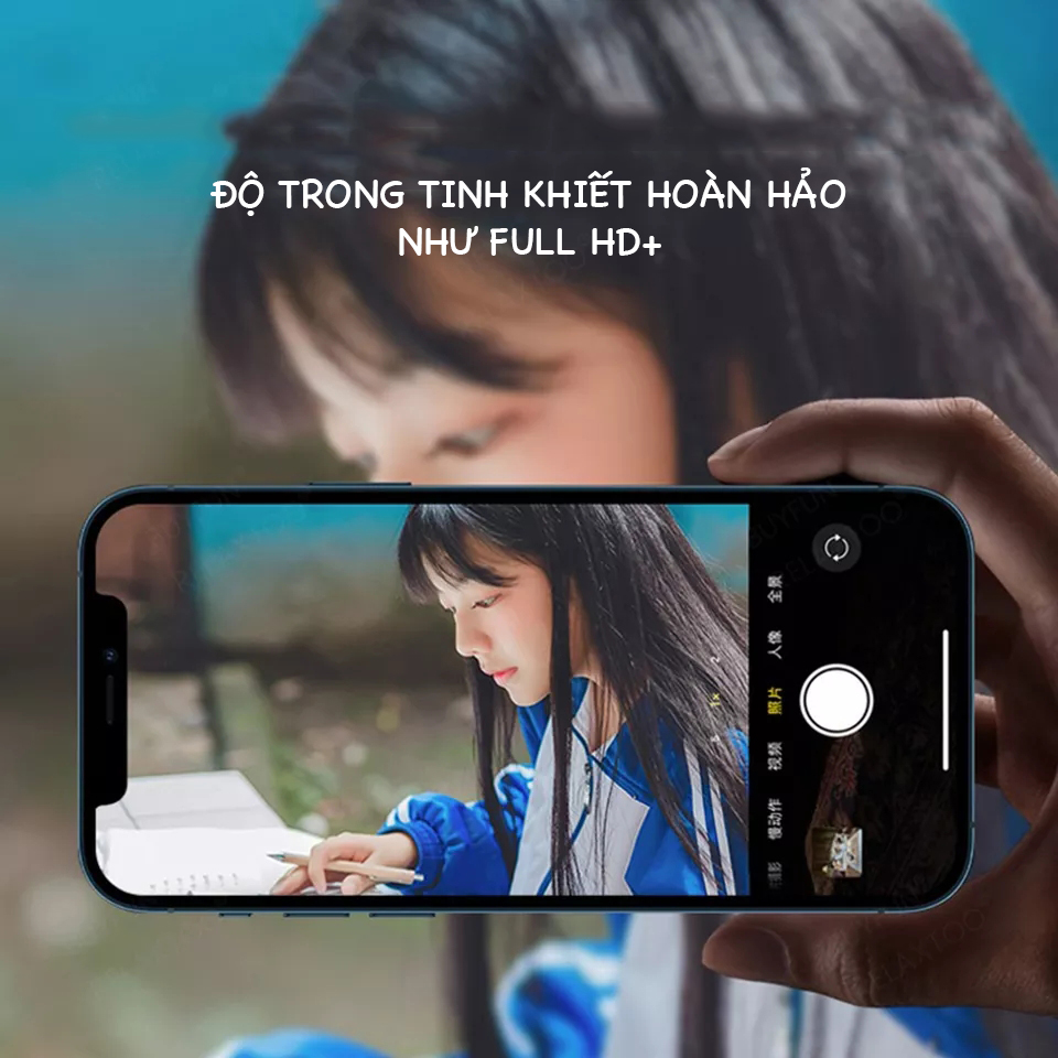 Bộ Kính cường lực bảo vệ camera iPhone 14/ 14 Plus/ 14 Pro Max
