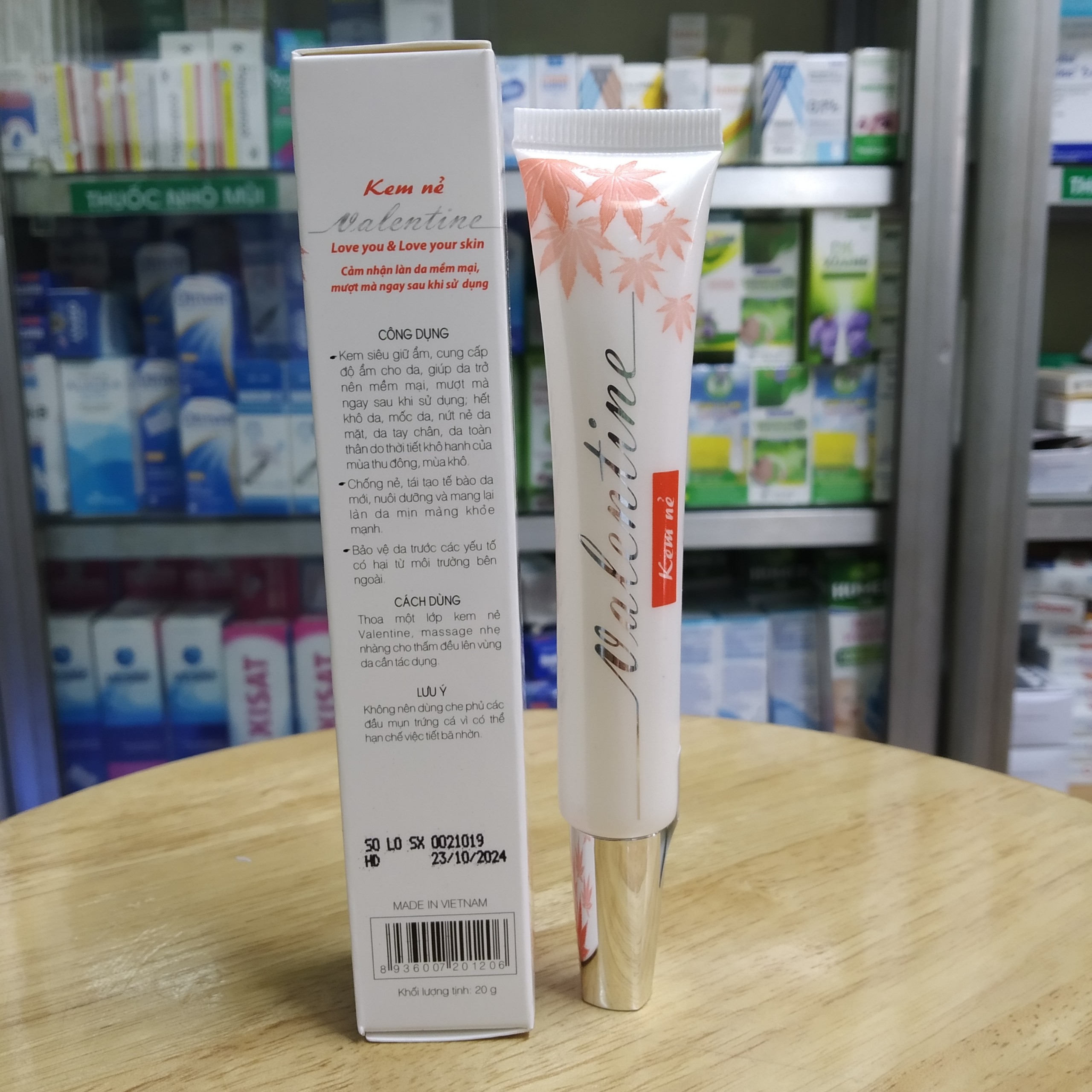 Kem nẻ Valentine tuýp 20g