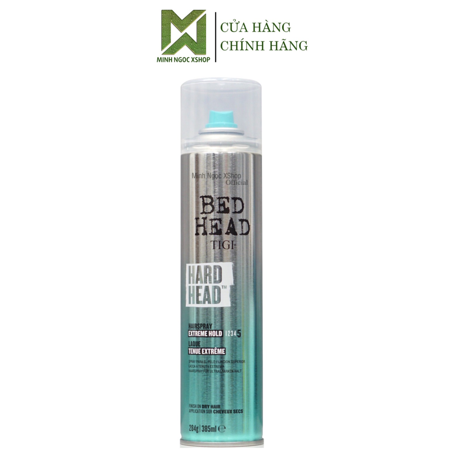 Gôm xịt giữ nếp tóc Tigi Bed Head Hard Head 385ML chính hãng