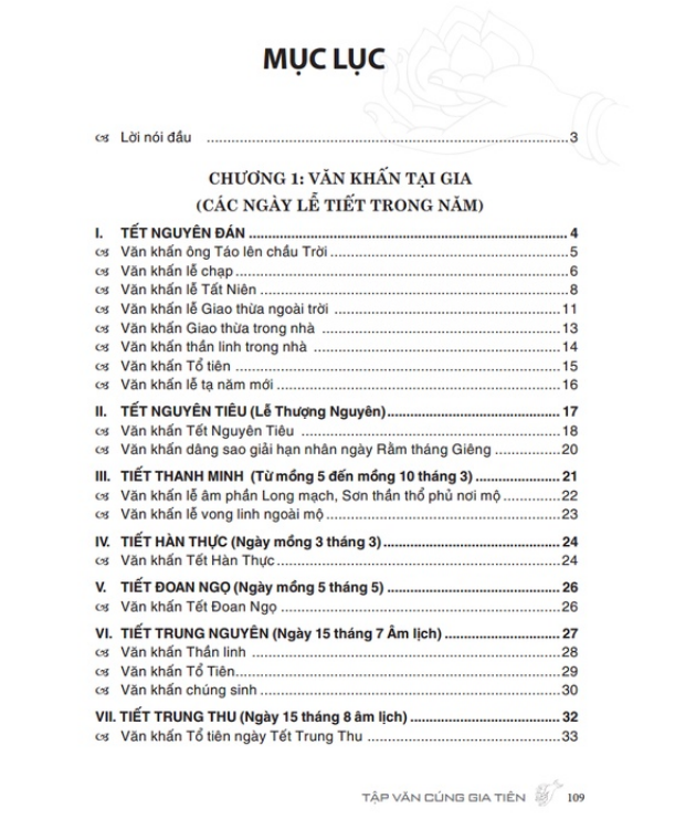 Tập văn cúng gia tiên (Văn khấn nôm tại nhà) -tái bản