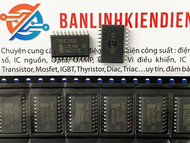 Combo 5 chiếc 74hc245d 74hc245 ic số sop-20 kích thước 7.2mm