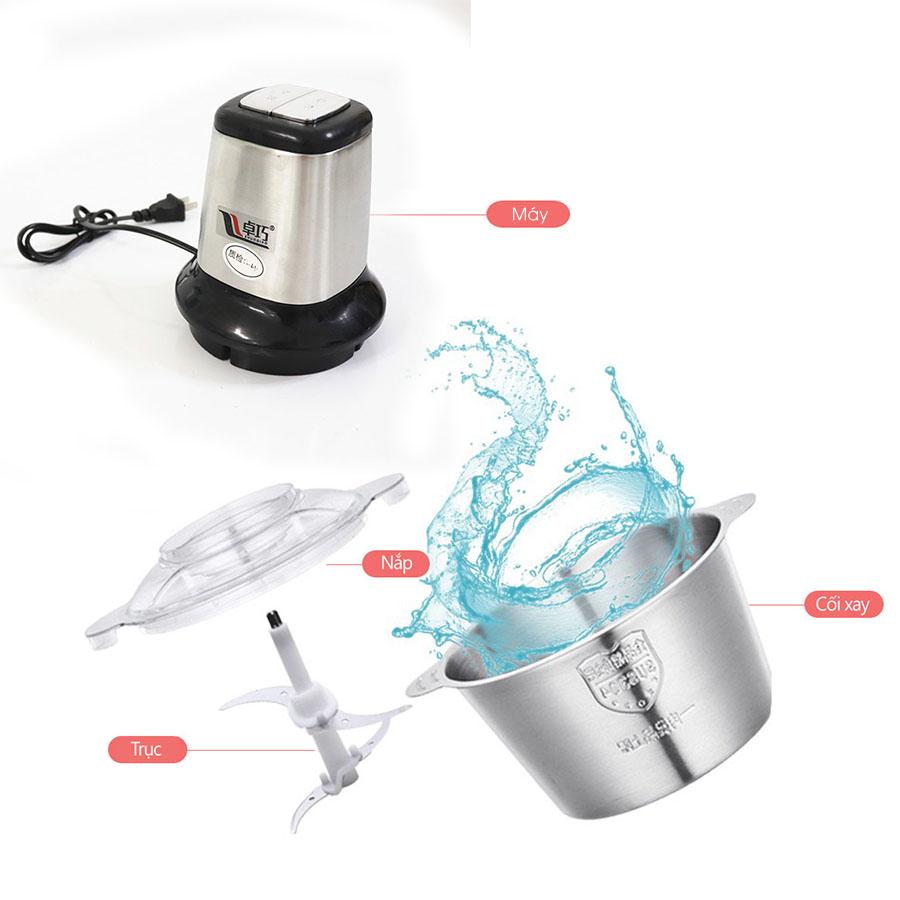 Máy Xay Thịt Inox 304 2 Lít 250w
