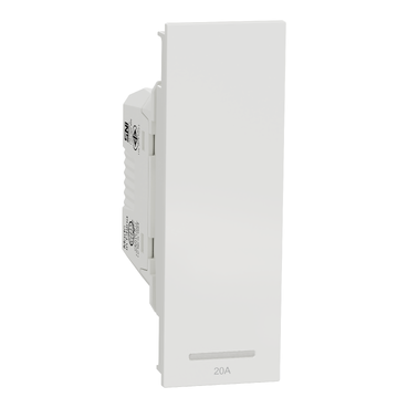 Công tắc 2 cực 20A, size S - Dòng AvatarOn A - Công Tắc Schneider Electric - M3T31_D20N_WE