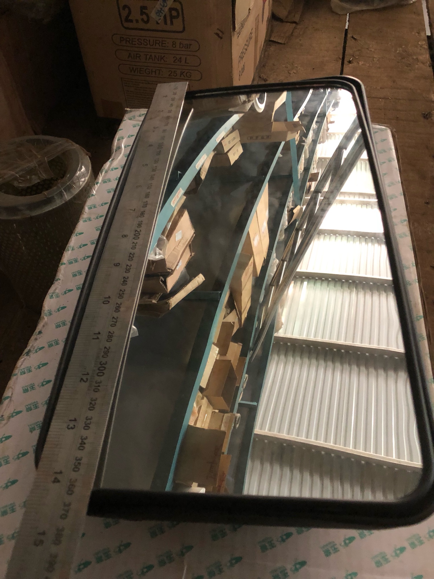 Gương Howo to 2 lớp vỏ