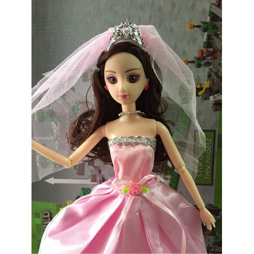 TRỌN BỘ TRANG PHỤC CƯỚI CHO BÚP BÊ