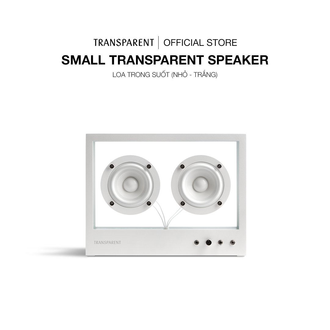 Loa Trong Suốt Small Transparent Speaker Nhỏ Hàng Chính Hãng