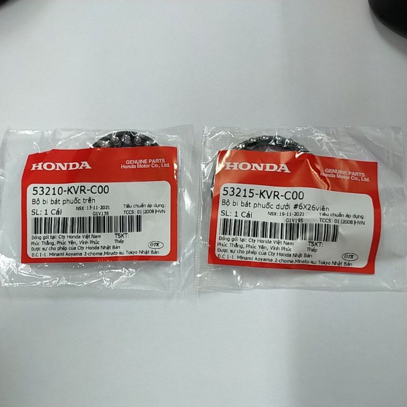 Bộ bi rế chén cổ honda wave dream lead 125 vario click ab air blade vision vs sh mode sh việt pcx
