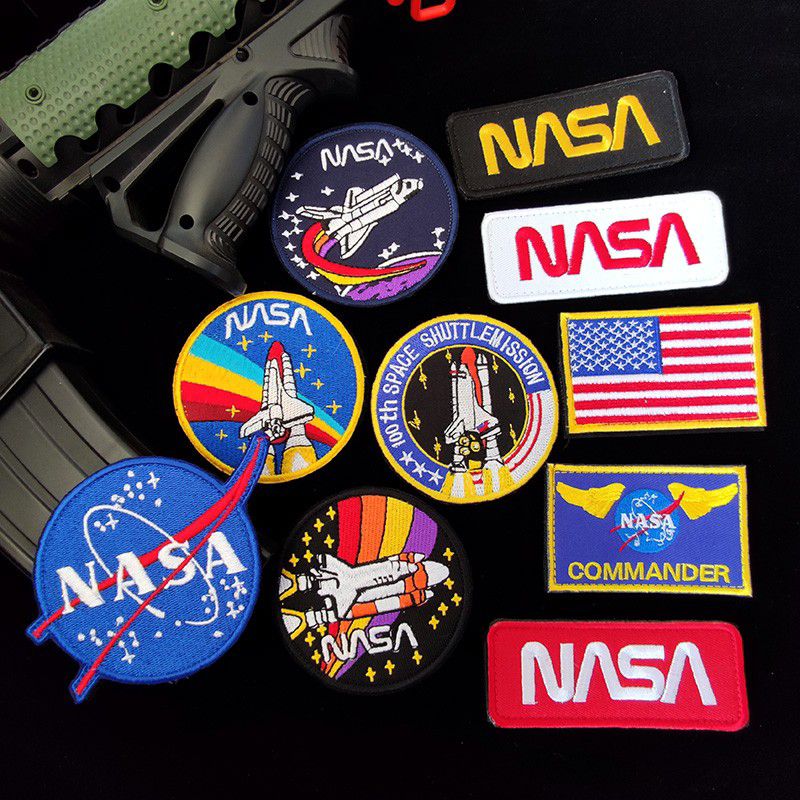 Miếng Thêu Ủi Hình NASA Cao Cấp (Loại VIP) MS542278