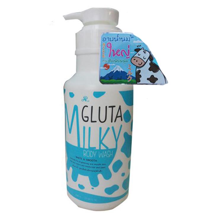 Sữa tắm Milky Gluta Aron Thái Lan 800ml