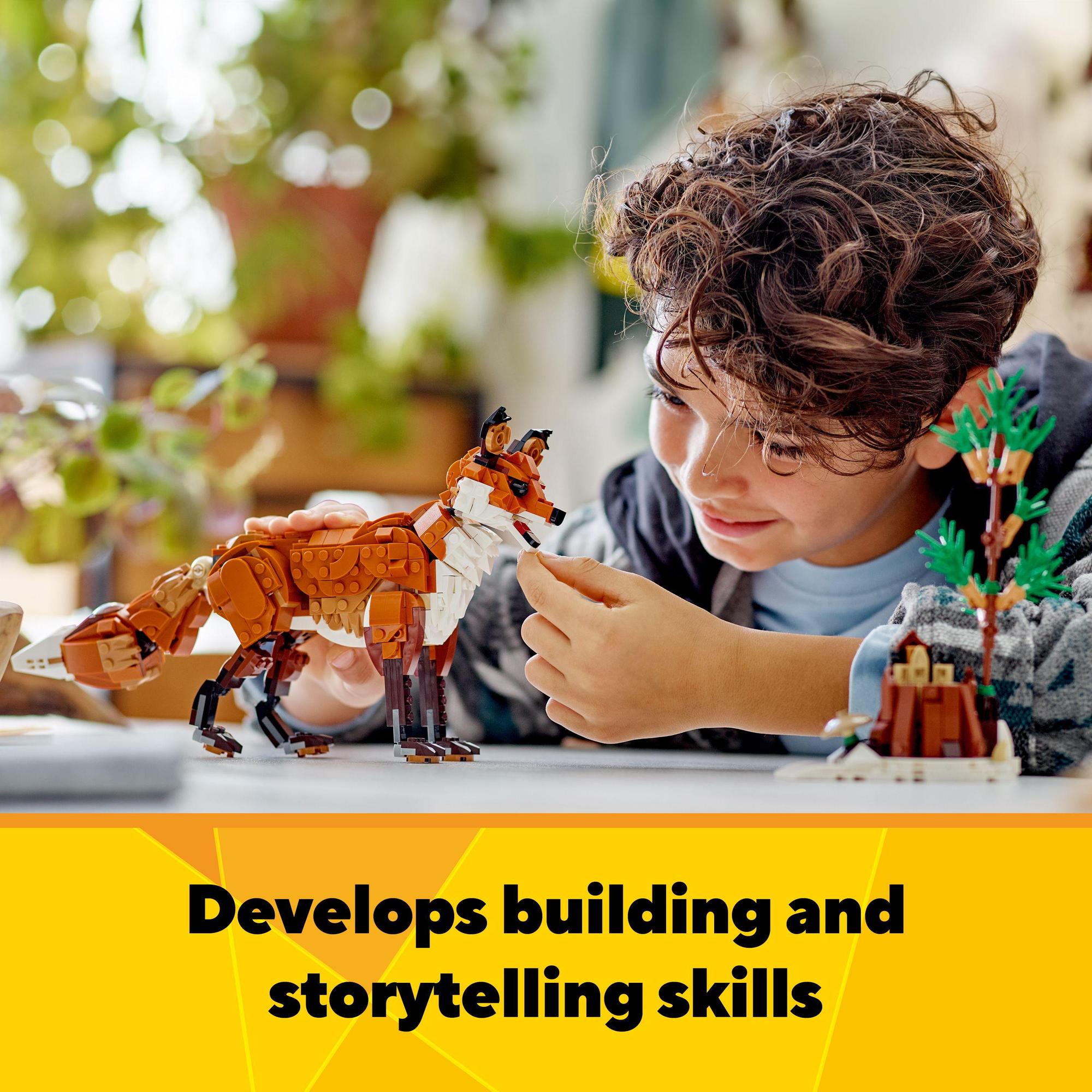 LEGO CREATOR 31154 Đồ chơi lắp ráp Mô hình Cáo đỏ (667 chi tiết)