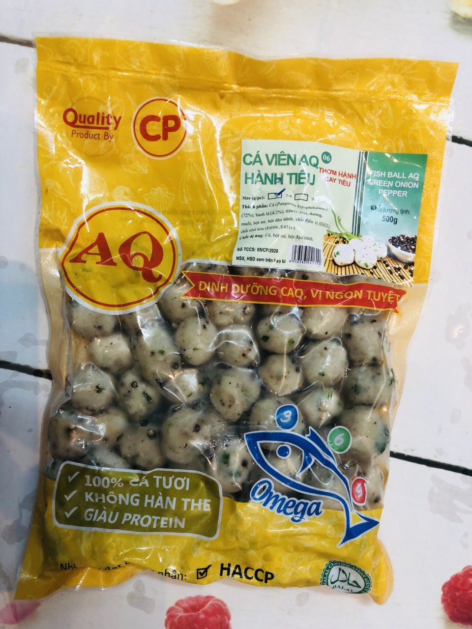 Cá viên CP AQ siêu ngon 500gr