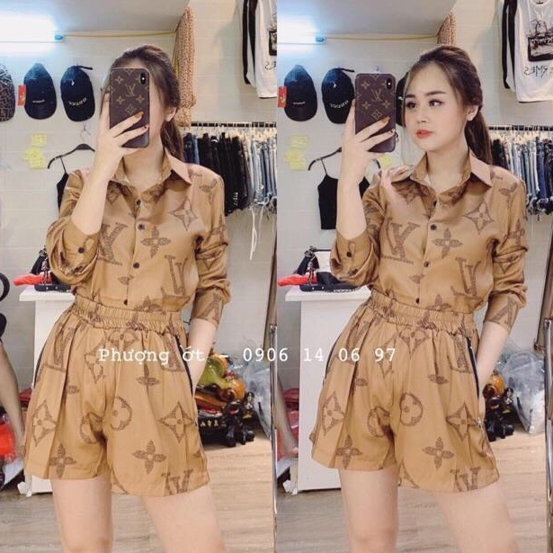 jum nữ cao câp in họa tiết