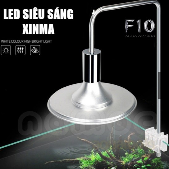 Đèn led kẹp xima 20w 40w cao cấp cho bể thủy sinh và bể bán cạn