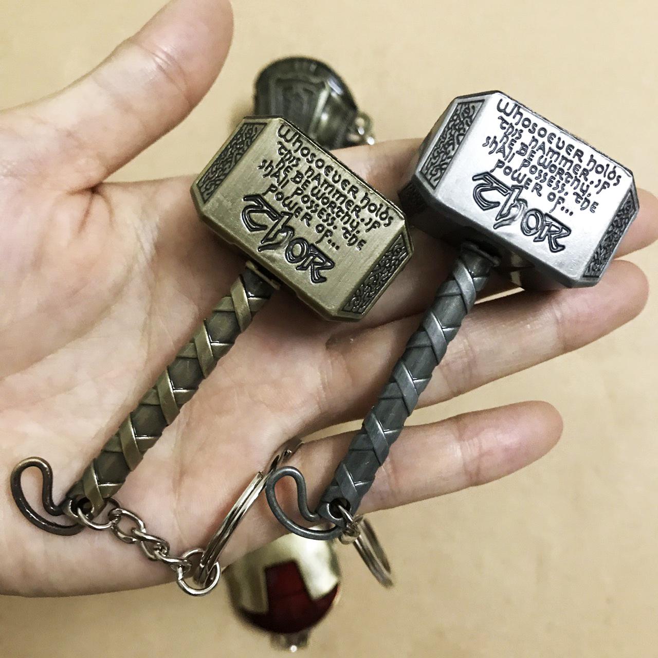 Móc Khóa Thor (Búa Thor) Size 8cm - Móc Khóa Avenger Marvel Siêu Anh Hùng