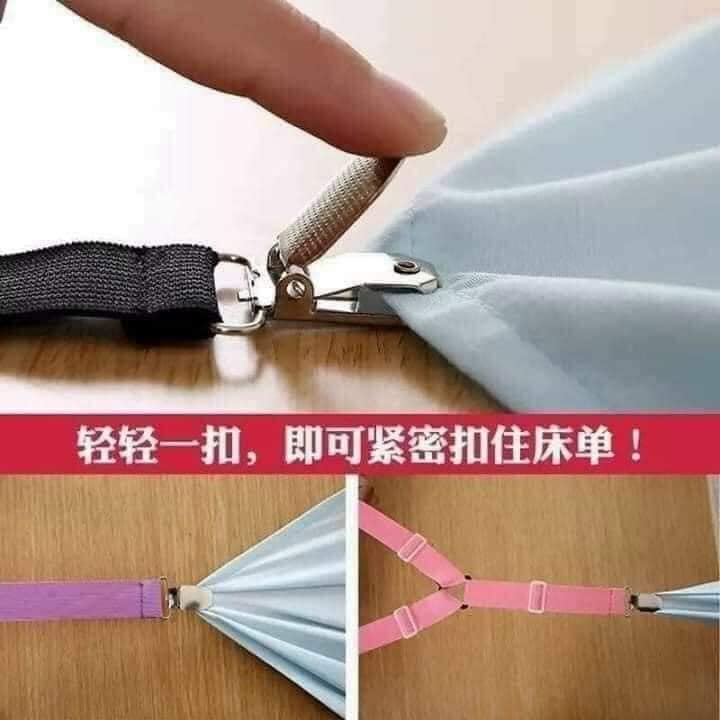 Sét 4 KẸP GA GIƯỜNG CHỐNG XÊ DỊCH