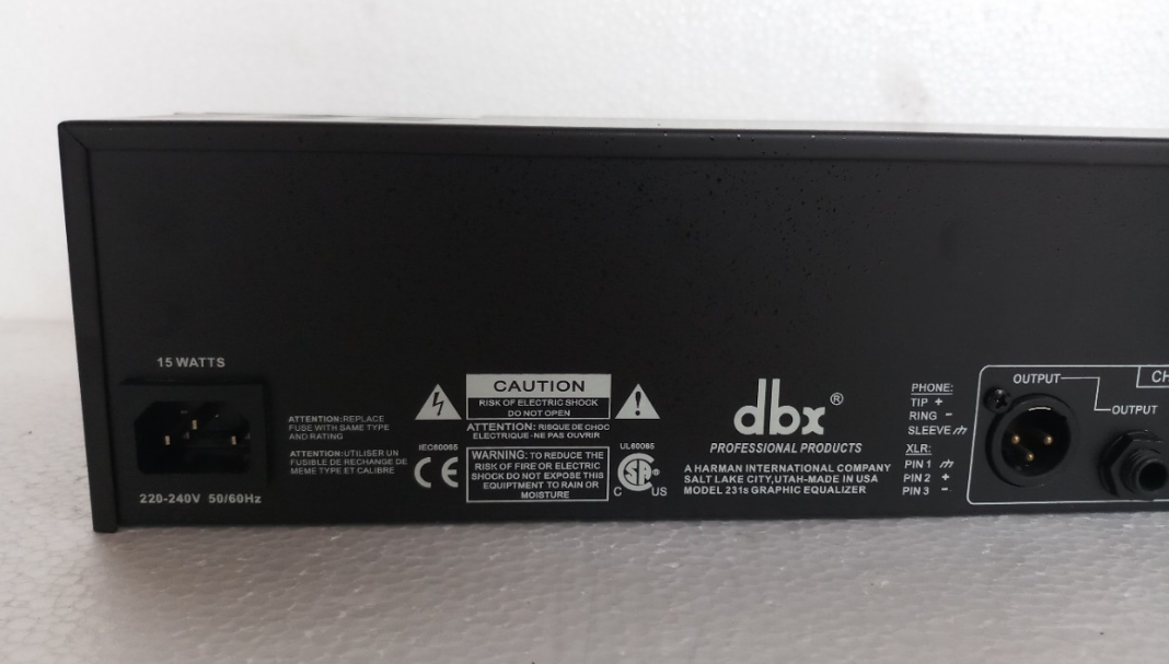 Lọc âm dbx 231S