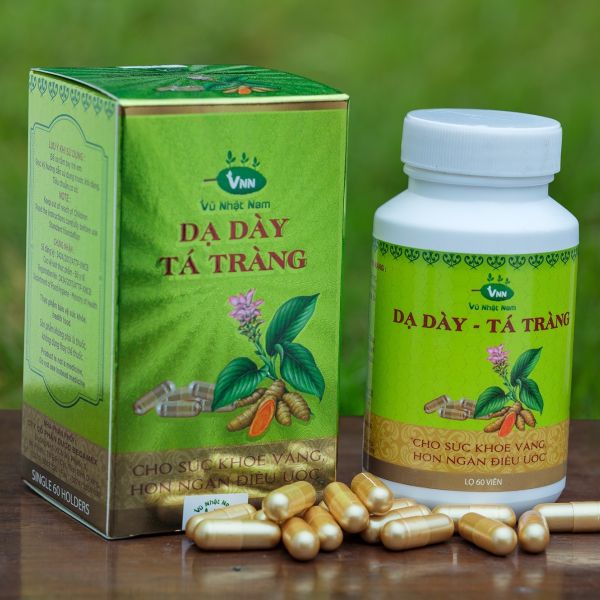 Combo 2 lọ dạ dầy tá tràng Vũ Nhật Nam (60 viên/lọ)