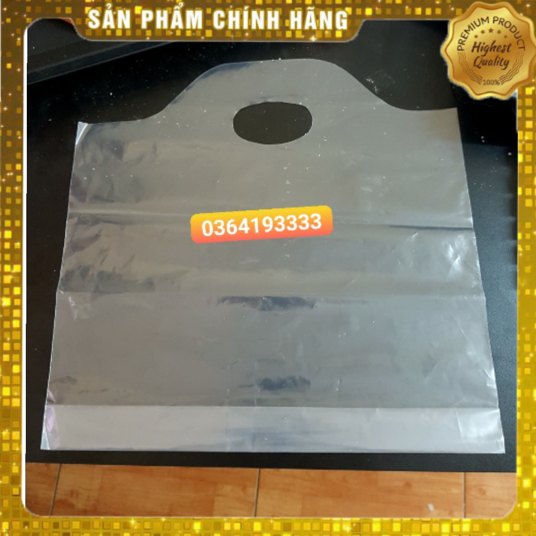 túi nilon đựng 2 cốc trà sữa