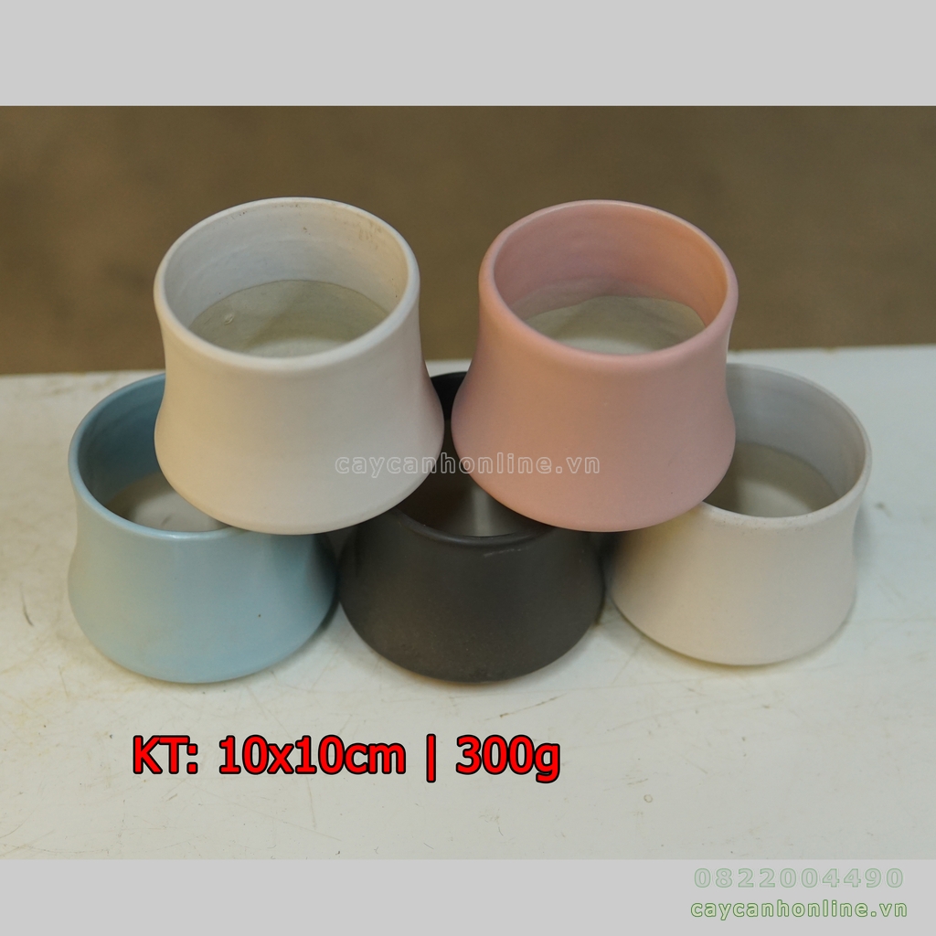Chậu đốt trúc trồng cây cảnh để bàn cây mini