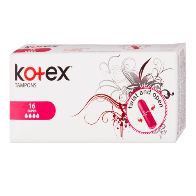 Tampon Kotex Nhập Khẩu Châu Âu