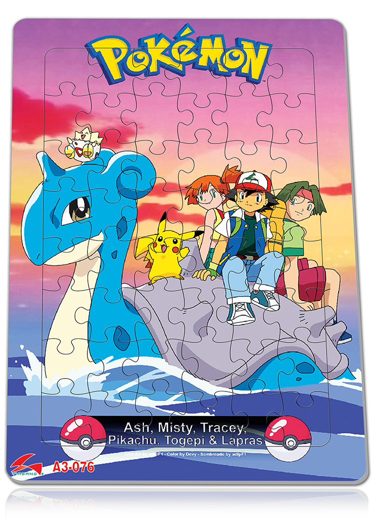 Tranh xếp hình 48 mảnh - A3-076 Pokemon
