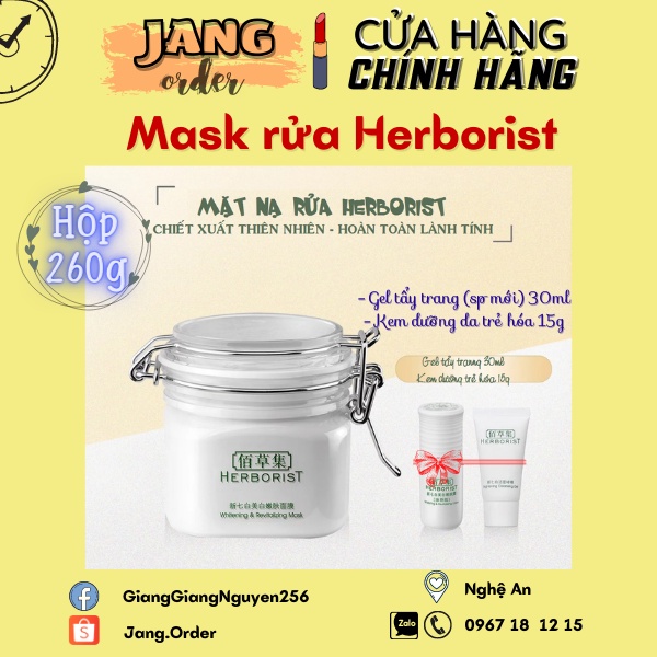 Mặt nạ thiên nhiên Herborist