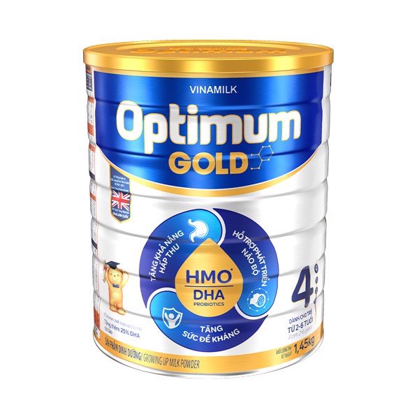 Sữa bột Optimum Gold 4 1450g (cho trẻ từ 2- 6 tuổi)