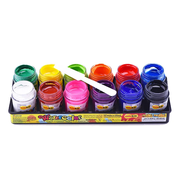 Màu nước Thiên Long Colokit 12 màu WACO-05