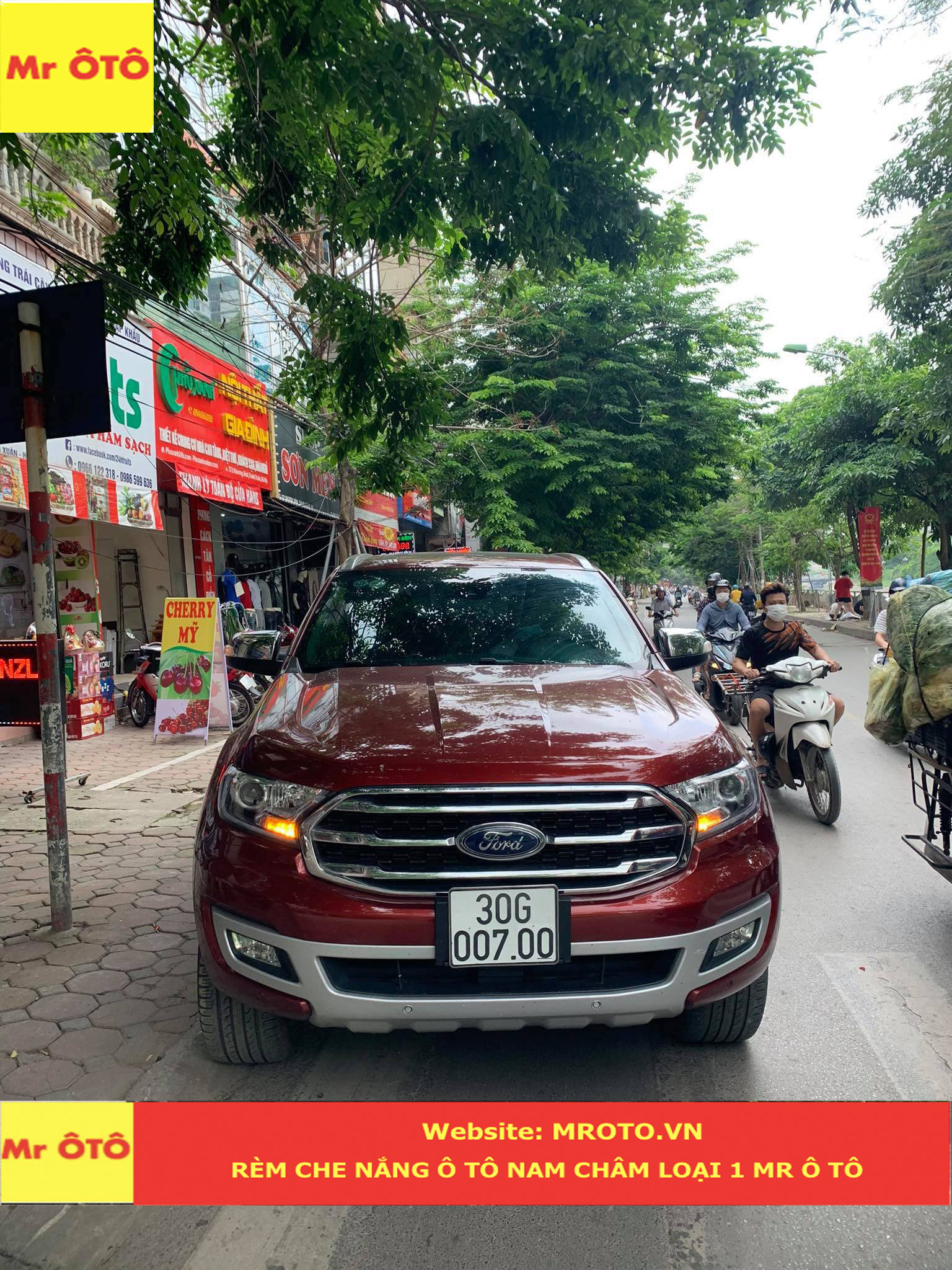 Rèm Che Nắng Ford Everest 2017-2021 Mr OTO
