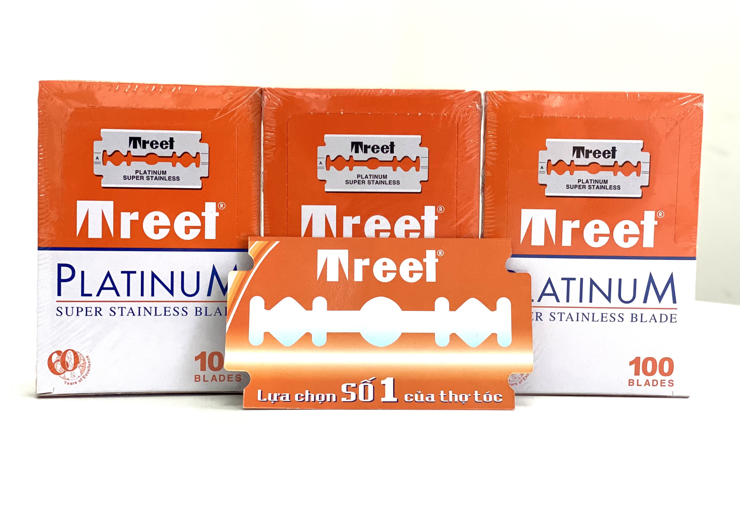 Combo 5 hộp Treet cam 100 lưỡi/hộp