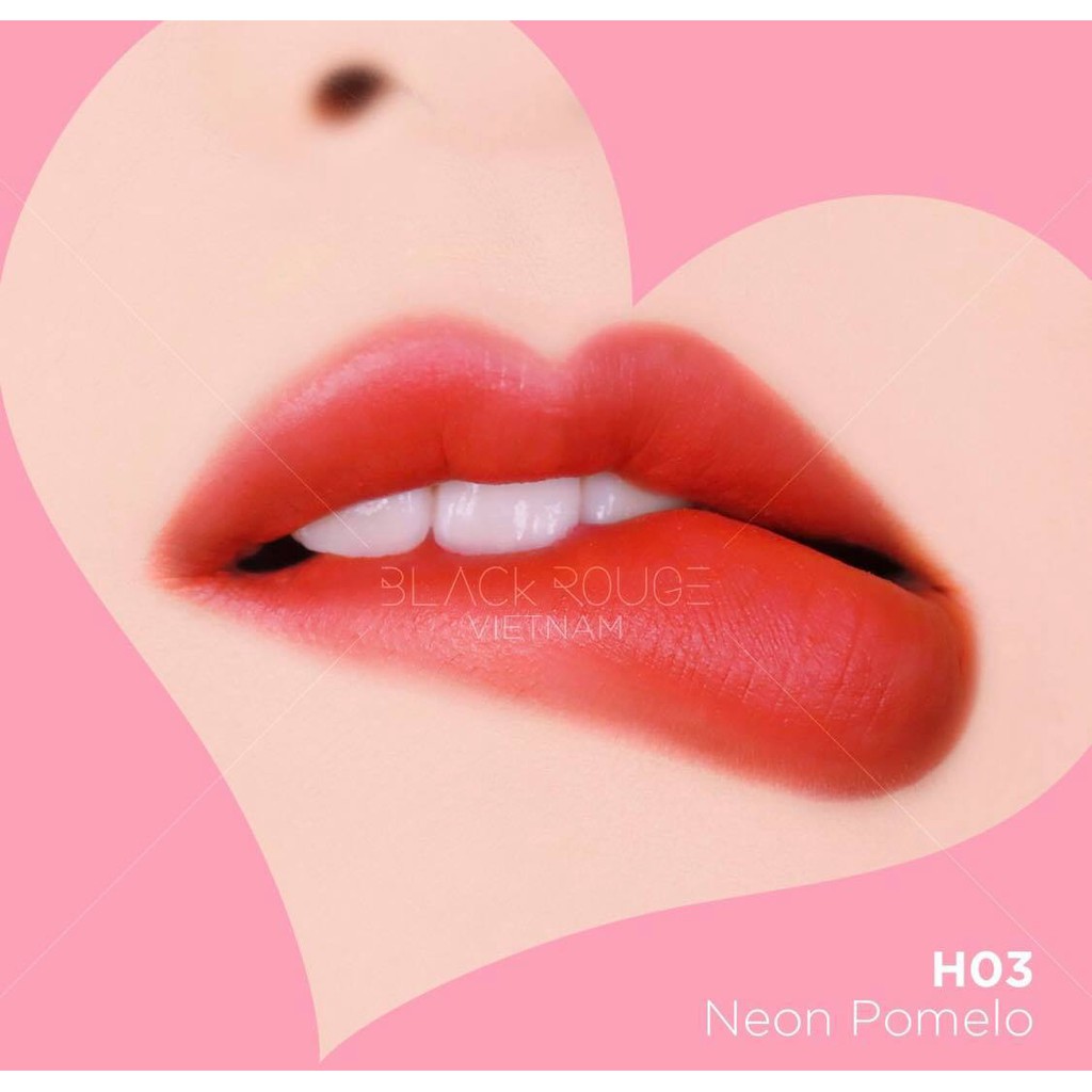 [HCM]Son Tint Black Rouge Color Lock Heart Tint