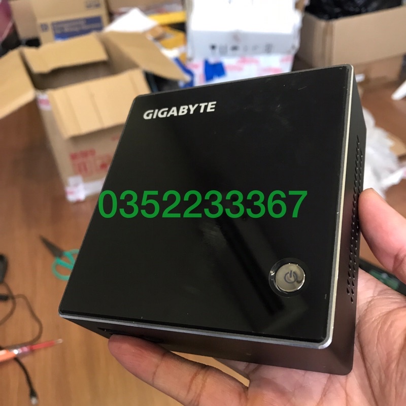 Máy tính mini NUC, pc mini Gigabyte Core i7-4500U, Ram 4G, SSD 120G