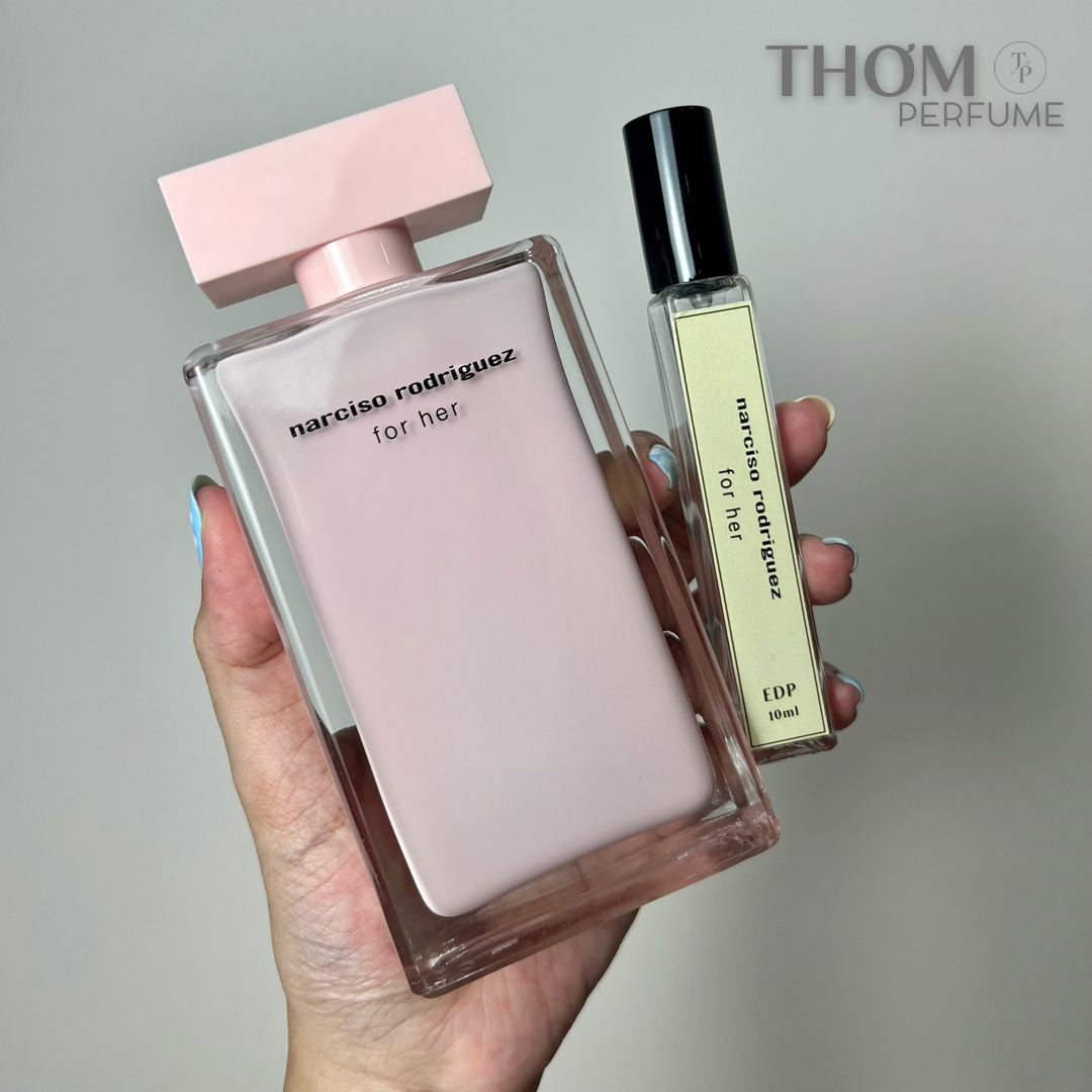 10ml Narciso Rodriguez for Her EDP (Hồng nhạt) | Nước hoa nữ