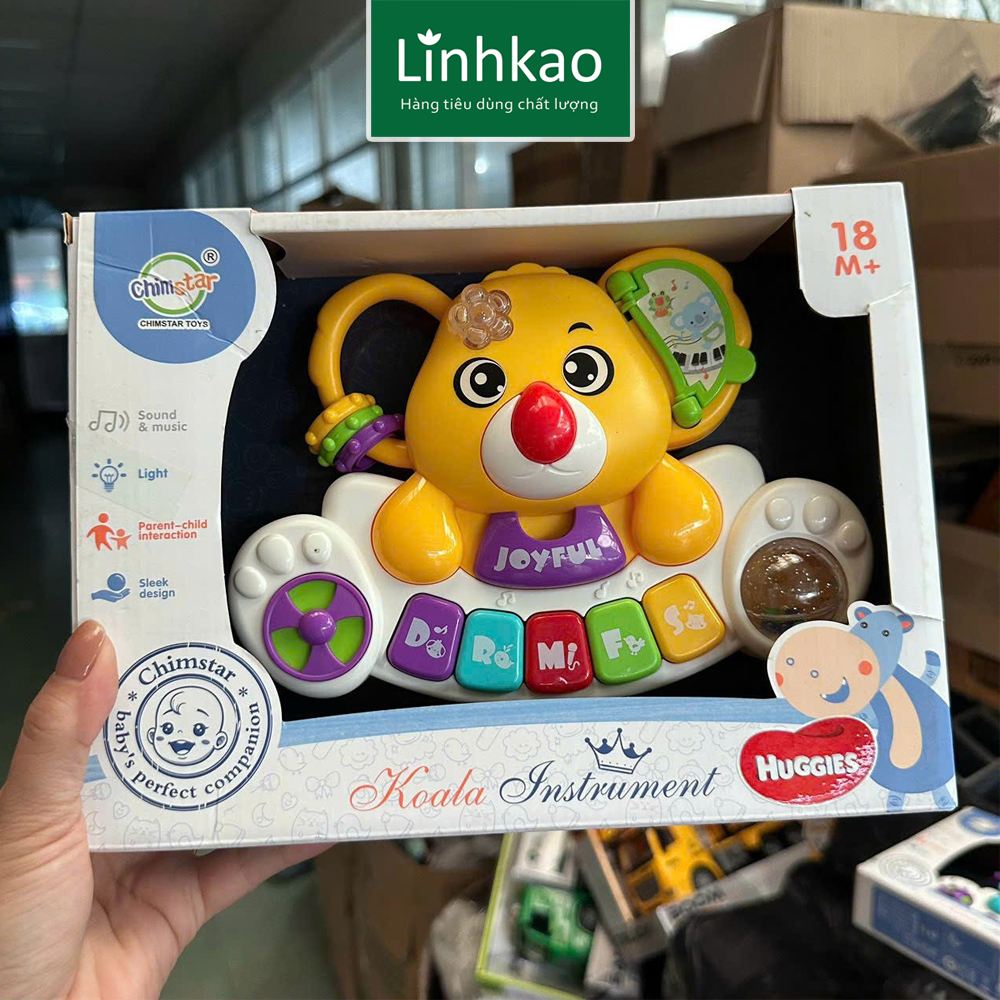 Đồ chơi Đàn Gấu Koala có nhạc dùng pin cho bé