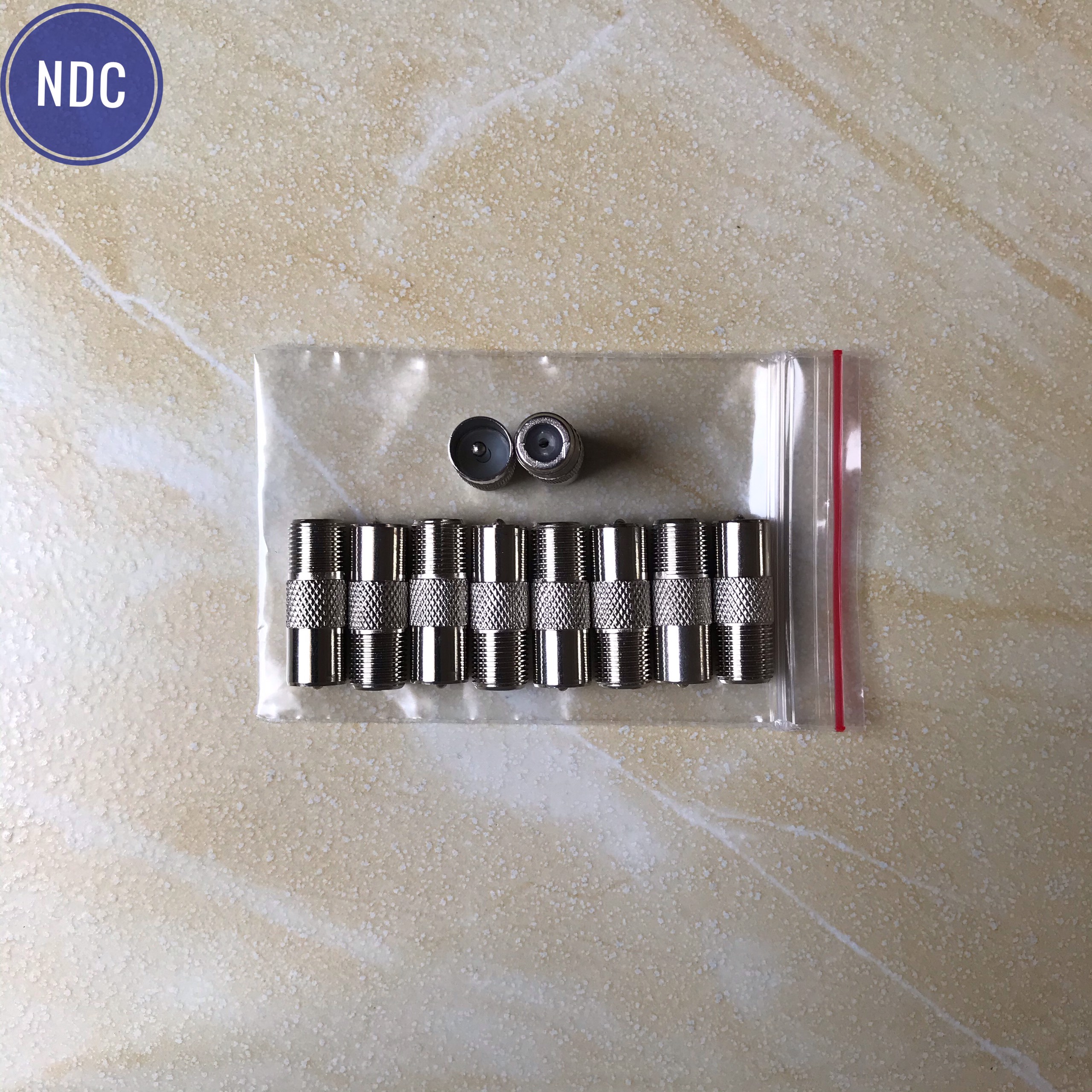 [HCM]Bịt 10 Jack TV Rắc Tivi Đực TV Thẳng Góc (LOẠI 1)