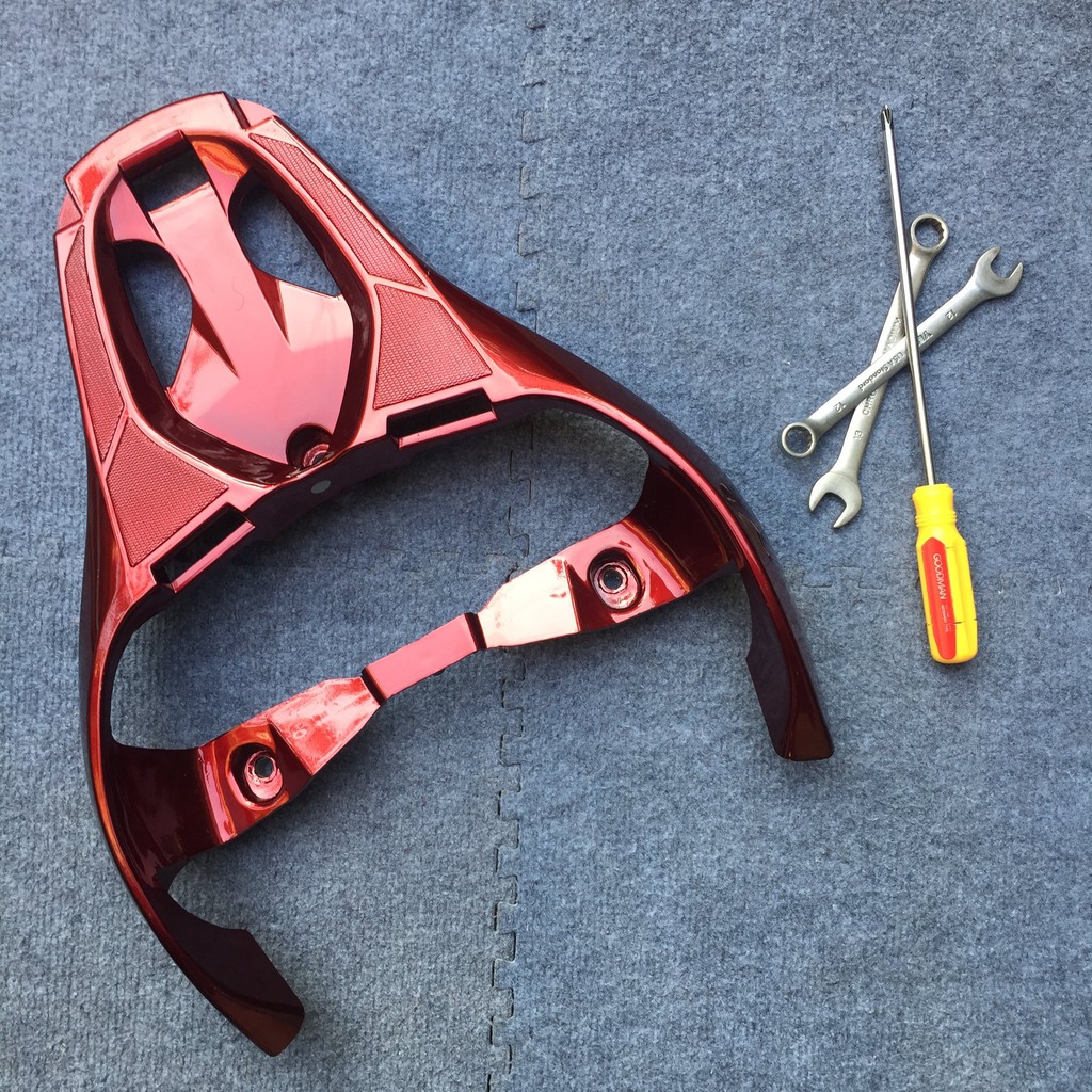 Cảng sau VISION mẫu tay dắt kiểu SH Ý gắn các đời xe 2014 đến 2019( MÀU ĐỎ MẬN)