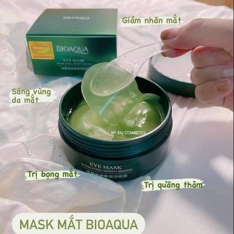 Mặt Nạ Mắt Bioqua - 1 Hộp 60 miếng