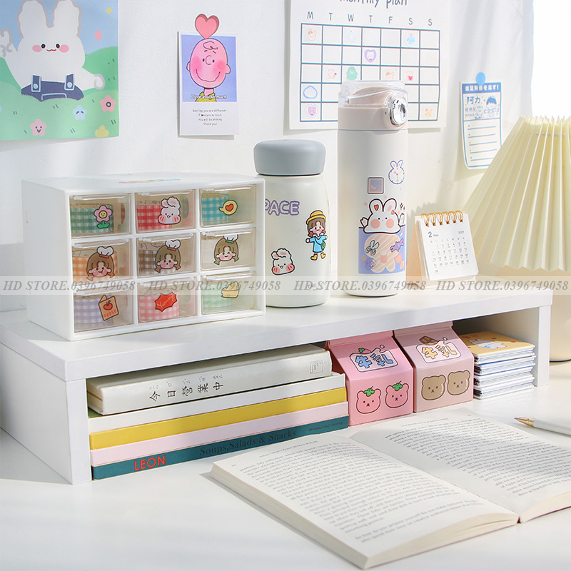 🚛FREESHIP 🆓 KỆ ĐỂ SÁCH - MÁY TÍNH - DECOR 🖥⌨ LẮP GHÉP